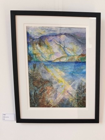Lake district Collage by Lesley Guy